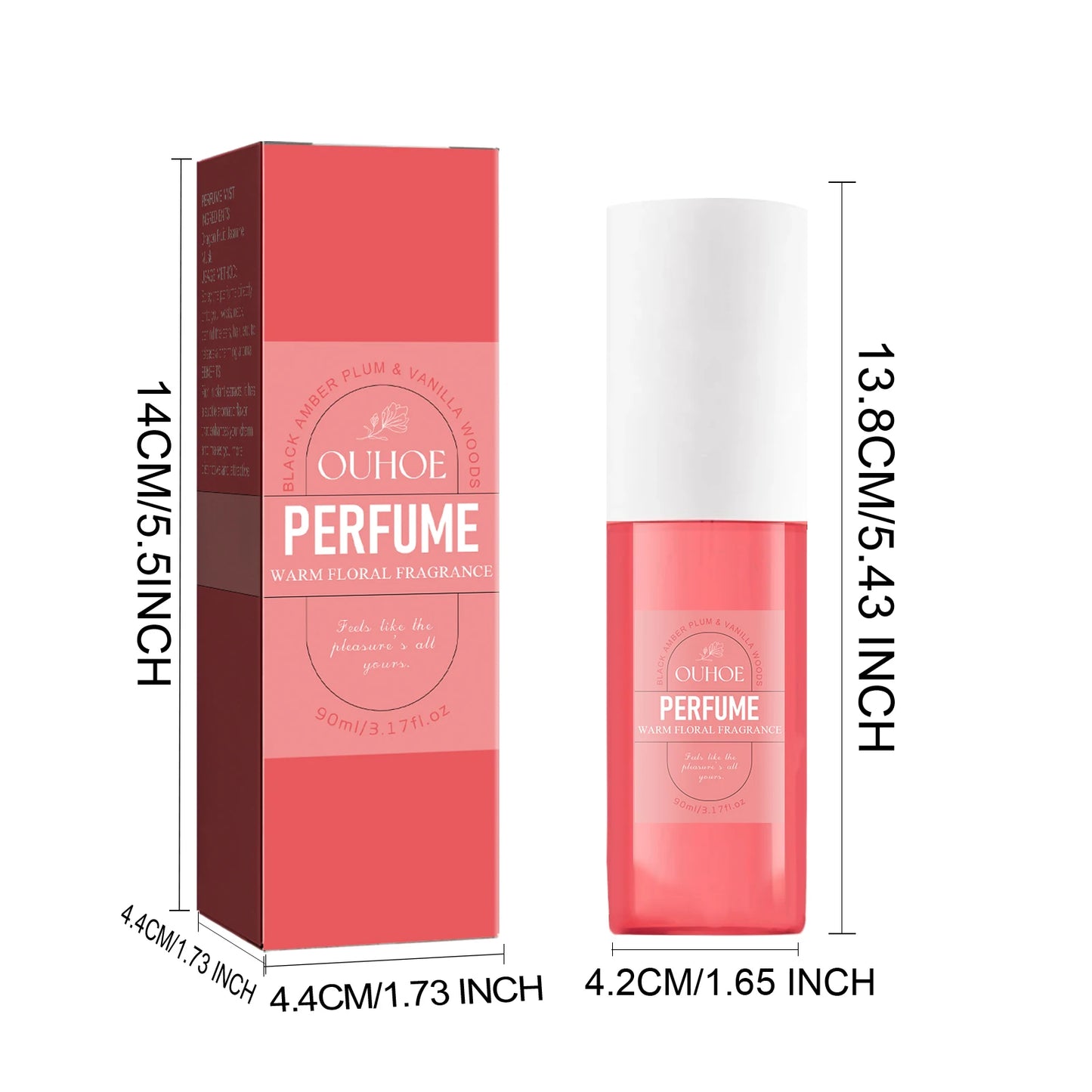 Ladies Dating Attraction Fragrance Mist Spray for Hair & Body Original Fresh Natural Long-lasting Couple Dating Perfume