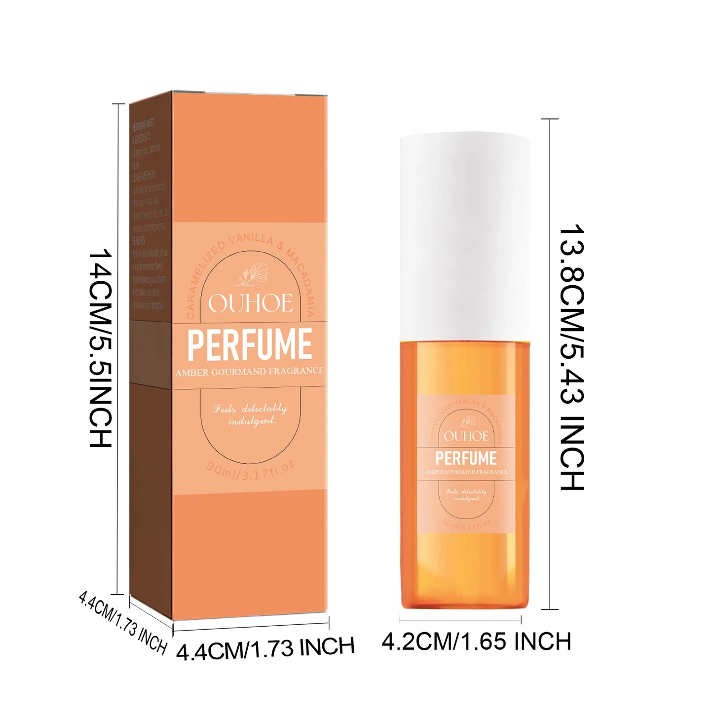 Ladies Dating Attraction Fragrance Mist Spray for Hair & Body Original Fresh Natural Long-lasting Couple Dating Perfume