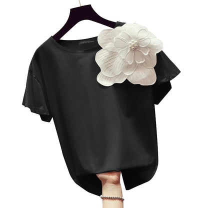 ZANZEA Elegant Women Summer Floral Blouse Femme Short Sleeve Party Tops Tunic Fashion Work Shirt Casual O Neck Loose Busas Mujer